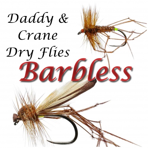 Barbless Daddy & Crane Flies
